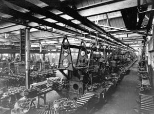 Flow Production bei Morris Engines